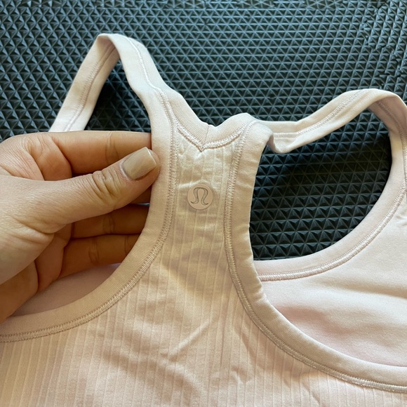 Lululemon Ebb to Street Tank Top STRAWBERRY MILKSHAKE - Picture 5 of 6